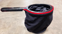 Change Bag Velvet REPEAT WITH ZIPPER (Black) by Bazar de Magia - Tricks
