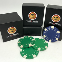 Ambitious Chip (PK004) (Gimmick and Online Instructions) by Tango Magic - Trick