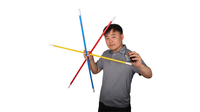 The Rising Cane (Multi-colors) - by JL Magic - Trick
