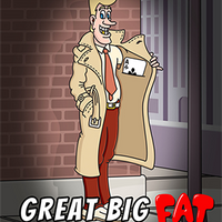 Great Big Fat Sidewalk Shuffle by Martin Lewis