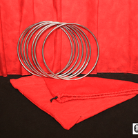 8" Linking Rings SS (7 Rings) by Mr. Magic - Trick