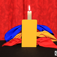 Candle Through Silks (Stage Version) by Mr. Magic - Trick