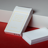 Magic Notebook Deck - Limited Edition (White) by The Bocopo Playing Card Company