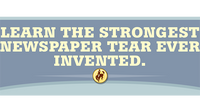 Nick Lewin's Ultimate Slow Motion Newspaper Tear - DVD
