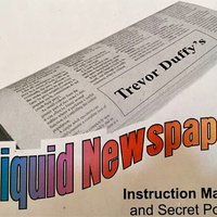 Liquid Newspaper by Trevor Duffy - Trick