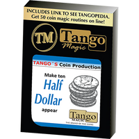 Tango Coin Production - Half Dollar D0186 (Gimmicks and Online Instructions) by Tango - Trick