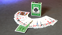 Invisible Deck Bicycle (Green) - Trick
