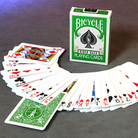 Invisible Deck Bicycle (Green) - Trick