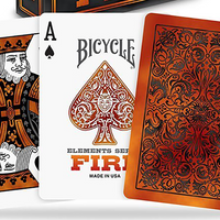 Bicycle Fire Playing Cards