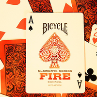 Bicycle Fire Playing Cards