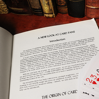 A New Look at Card Fans by Lewis Ganson - Book