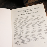 Playing Shopping Centers by Jim Mahoney - Book