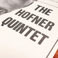 The Hofner Quintet by John Hofner - Book