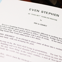 Even Stephen by Ken de Courcy - Book