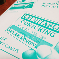Creditable Conjuring by Ken de Courcy - Book