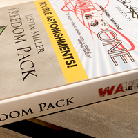 Paul Harris Presents Warp One/Freedom Pack Double Astonishments by Justin Miller & David Jenkins - Trick