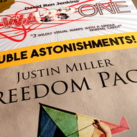 Paul Harris Presents Warp One/Freedom Pack Double Astonishments by Justin Miller & David Jenkins - Trick