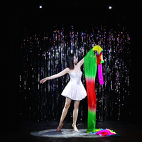 Rainbow Silk Fountain Streamer by Yan Yan Ma and Magiclism - Trick