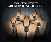Nick Lewin's Ultimate Microphone Holder (Black) - Trick
