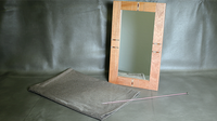 Flexible Mirror/Needle Through Mirror by Tony Karpinski
