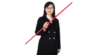 Appearing Cane (Plastic, RED) by JL Magic
