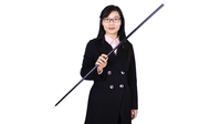 Appearing Cane (Plastic, BLACK) by JL Magic
