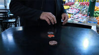 Triple TUC Quarter (D0182) Gimmicks and Online Instructions by Tango - Trick
