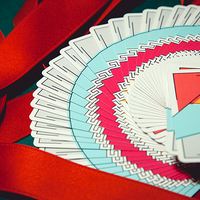 Red Stripe Playing Cards