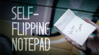 Self-Flipping Notepad (DVD and Gimmick) by Victor Sanz - DVD

