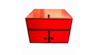 Drop Down Mirror Box (Large/Red) by Ickle Pickle - Trick
