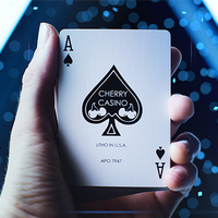 Cherry Casino Playing Cards (Tahoe Blue) by Pure Imagination Projects
