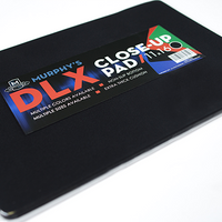 Deluxe Close-Up Pad 11X16 (Black) by Murphy's Magic Supplies - Trick