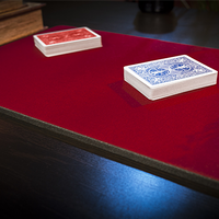 Deluxe Close-Up Pad 11X16 (Red) by Murphy's Magic Supplies - Trick