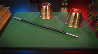 Deluxe Close-Up Pad 11X16 (Green) by Murphy's Magic Supplies - Trick
