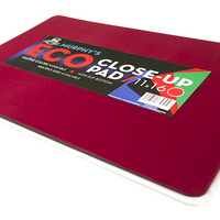Economy Close-Up Pad 11X16 (Red) by Murphy's Magic Supplies - Trick