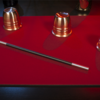 Economy Close-Up Pad 16X23 (Red) by Murphy's Magic Supplies - Trick