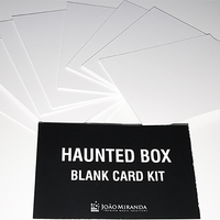 Blank Card Kit for Haunted Box by João Miranda - Trick