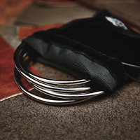 4" Linking Rings (Chrome) by TCC - Trick