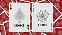 Choice Cloverback (Red) Playing Cards
