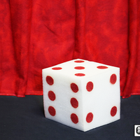 Ball to Dice (Red/White) by Mr. Magic - Trick
