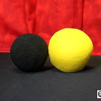 Ball To Dice (Yellow/Black) by Mr. Magic - Trick