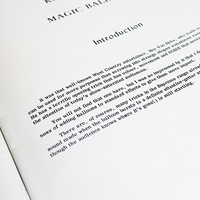 Magic Balloons by Ken de Courcy - Book