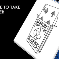 Cardiographic LITE RED CARD by Martin Lewis - Trick