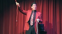 Amazing Acrobatic Knot with extra knot Red and White (Gimmicks and Online Instructions) by Daryl - Trick
