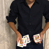 Modern Flap Card to Box (Red) by UZ Hsieh