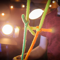 Rainbow Ropes Remix NEON (Gimmicks and Online Instruction) by DARYL - Trick