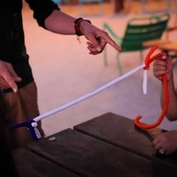 Rainbow Ropes Remix NEON (Gimmicks and Online Instruction) by DARYL - Trick