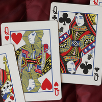 Red Roses Playing Cards by Daniel Schneider