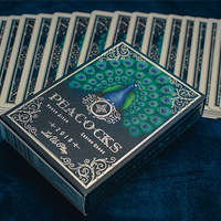 Limited Edition Peacocks Playing Cards by Rocsana Thompson