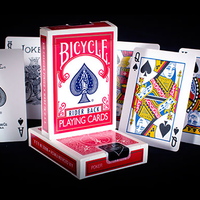 Bicycle Rider Back Playing Cards in Mixed Case Red/Blue(12pk) by USPCC